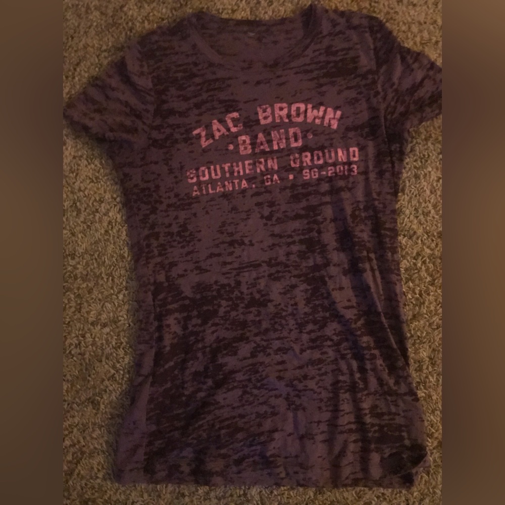 Zac Brown band tee shirt
